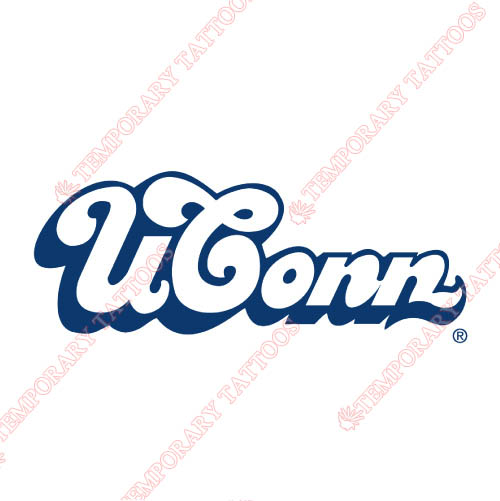 UConn Huskies Customize Temporary Tattoos Stickers NO.6662